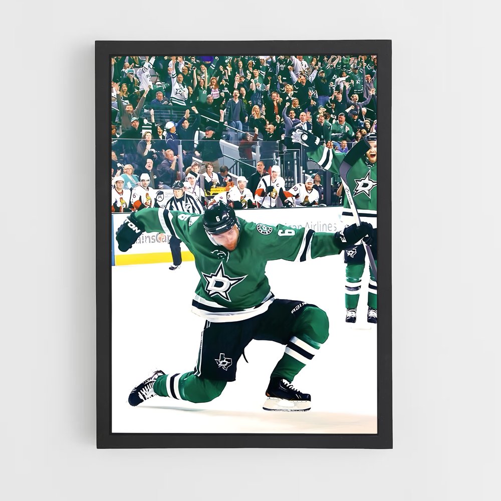 Poster Dallas de stars – affiche Hockey sur glace (vue 2)